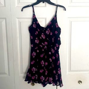 Mini black romper